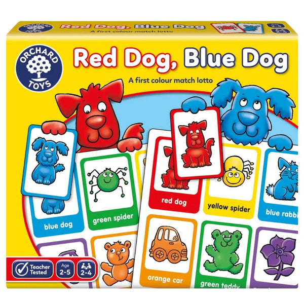 Orchard Toys - Red Dog Blue Dog Lotto | KidzInc Australia | Online Educational Toy Store 1