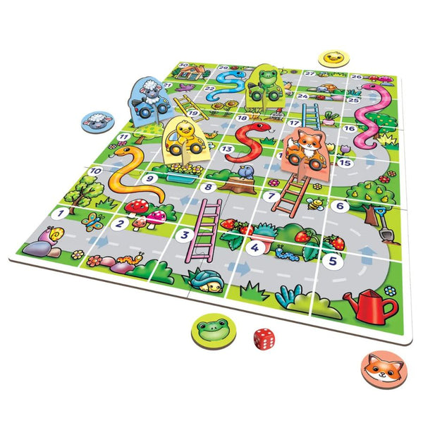Orchard Toys My First Snakes & Ladders Board Game – Fun Counting Game | KidzInc Australia 5