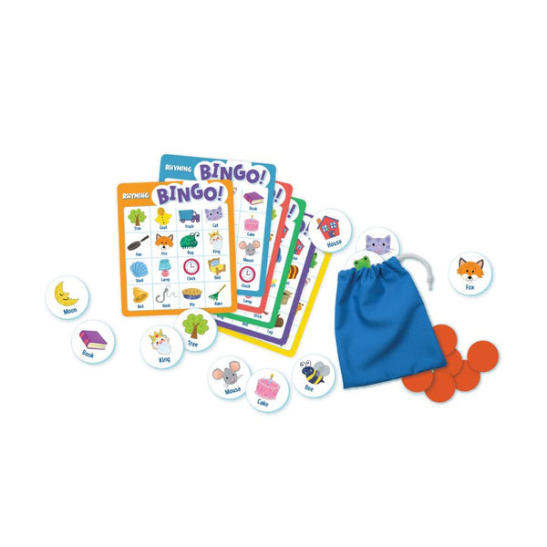 Peaceable Kingdom Rhyming Bingo Board Game | Educational Game for Kids | KidzInc Australia 2