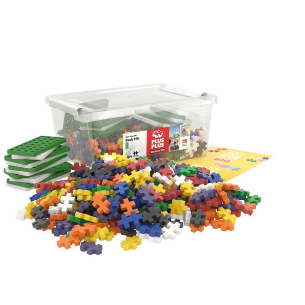 Plus-Plus BIG 400 Basic + 10 Baseplates – Creative STEM Building | KidzInc Australia