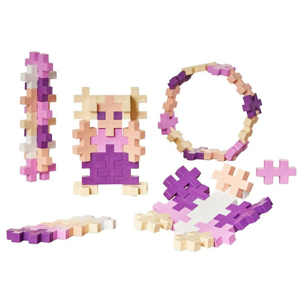 Creations of Plus-Plus BIG Bloom 15 Piece Tube Packing Toddler Building Blocks Ages 1+