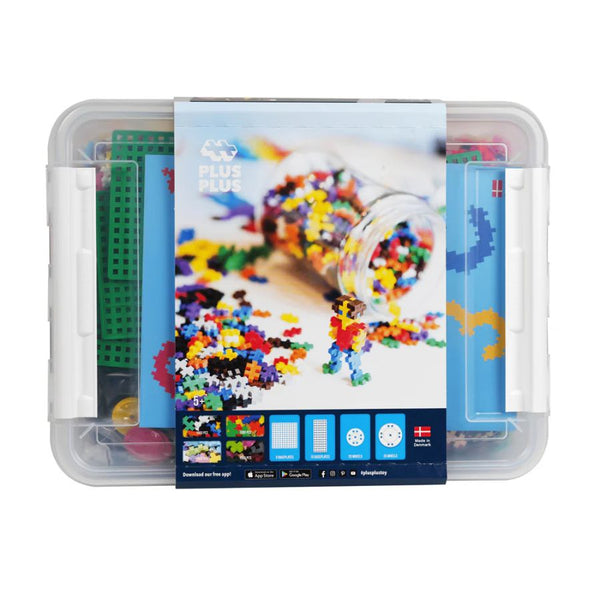 Plus-Plus Storage Box Mix 4000 Pieces – Giant Creative Building Set | KidzInc Australia