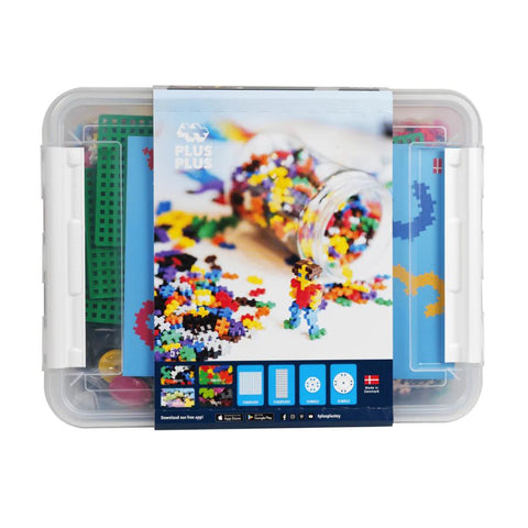 Plus-Plus Storage Box Mix 4000 Pieces – Giant Creative Building Set | KidzInc Australia