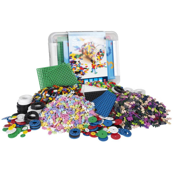 Plus-Plus Storage Box Mix 4000 Pieces – Giant Creative Building Set | KidzInc Australia 2 3