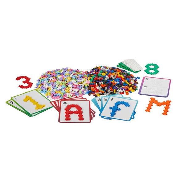 Plus-Plus ABC & 123 Box 2000 Pieces – Learn Letters & Numbers | KidzInc Australia 2