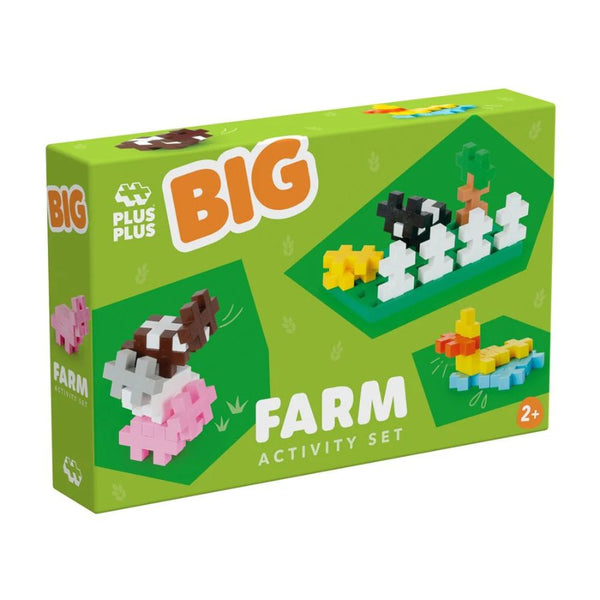 Plus-Plus - Big Activity Farm 50 Pieces | Creative Farm Play Set