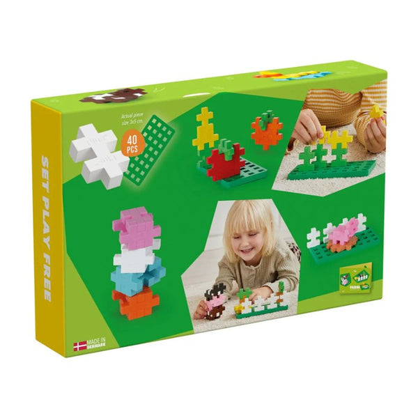 Plus-Plus - Big Activity Farm 50 Pieces | Creative Farm Play Set