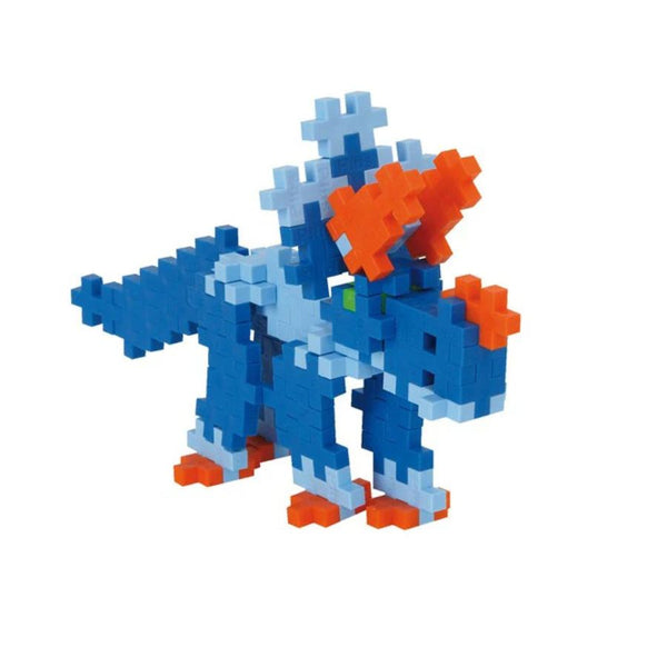 Plus-Plus Triceratops Dinosaur Building Blocks | 100 Piece Tube | KidzInc Australia 2