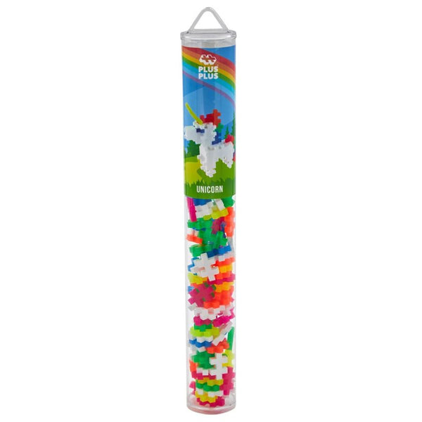 Plus-Plus Unicorn Tube – 100 Piece Creative Building Set for Kids | KidzInc Australia