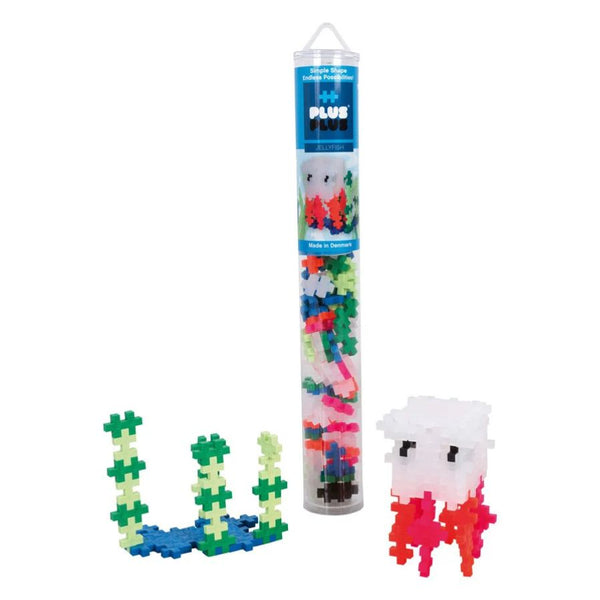 Plus-Plus Jellyfish Tube – 100 Piece Creative STEM Toy for Kids 5+ | KidzInc Australia