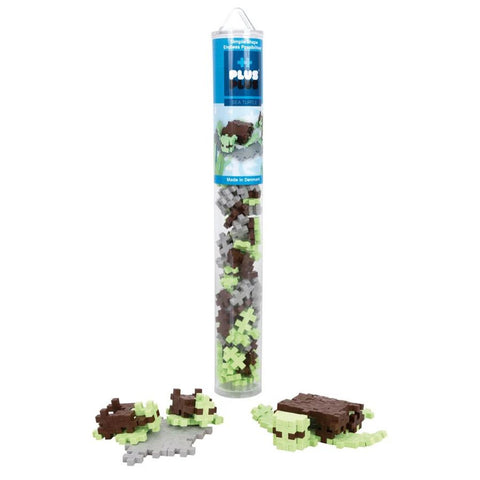 Plus-Plus Sea Turtle Tube – 100 pc Creative Construction Toy (Ages 5+) | KidzInc Australia