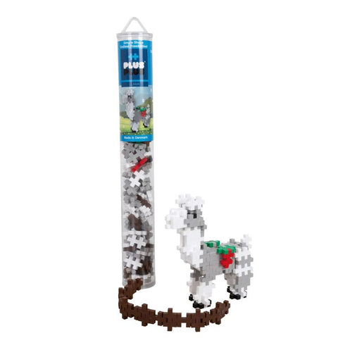 Plus-Plus Llama 100 Piece Tube | Creative Animal Building Toy | Kidzinc Australia