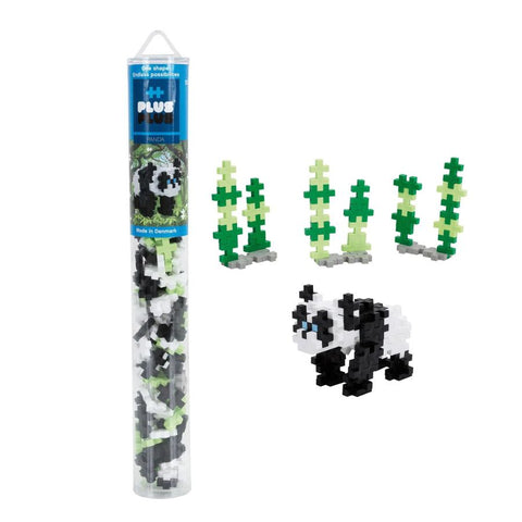 Plus-Plus Panda 100 Piece Tube | Build & Learn STEM Toy | KidzInc Australia