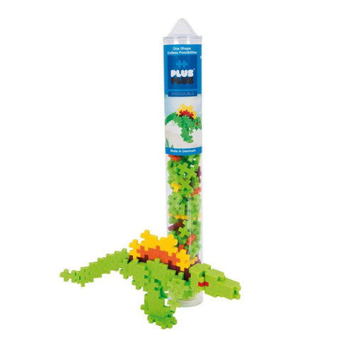Plus-Plus Spinosaurus Dinosaur Building Blocks | 100 Piece Tube | KidzInc Australia