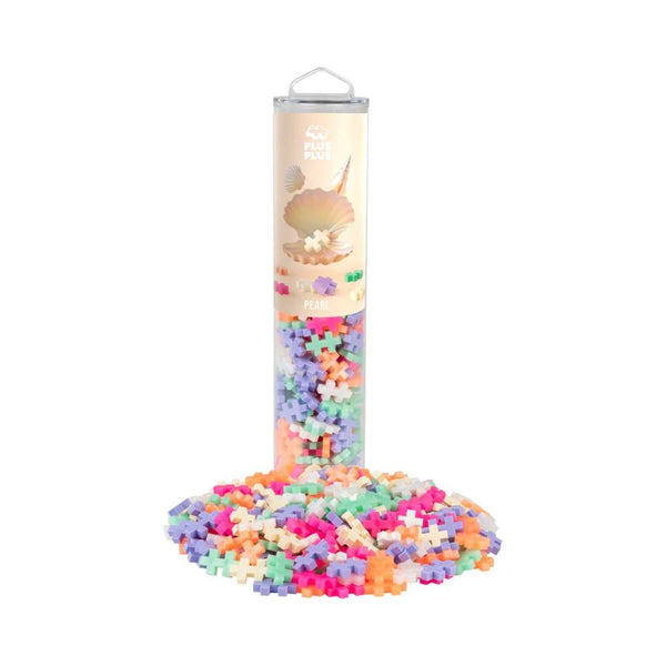 Plus-Plus Pearl Mix Building Blocks – 240 Pieces Tube | STEM Toy | KidzInc Australia