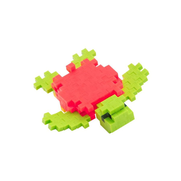 Plus-Plus Sea Turtle Tube – 100 pc Creative Construction Toy (Ages 5+) | KidzInc Australia 2