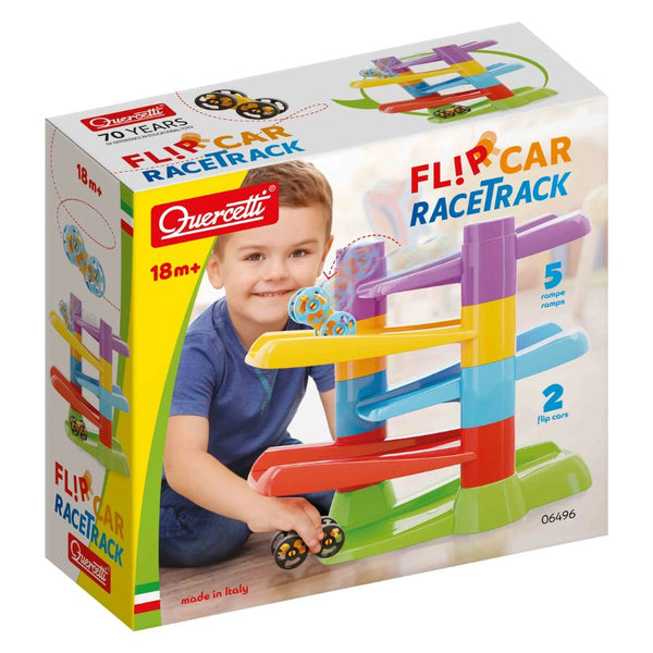 Quercetti Flip Car Race-Track | Toddler Toys | KidzInc Australia