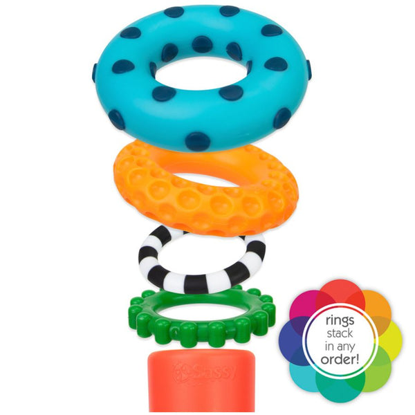 Sassy Baby Stacks of Circles – Award-Winning Stacking Toy | KidzInc Australia 4