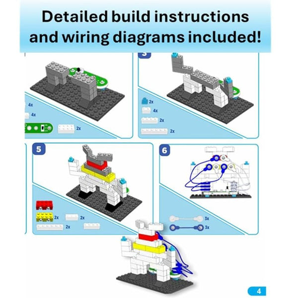Snap Circuits BRIC Light | STEM Brick Light Kit 8 Years + | KidzInc Australia 2