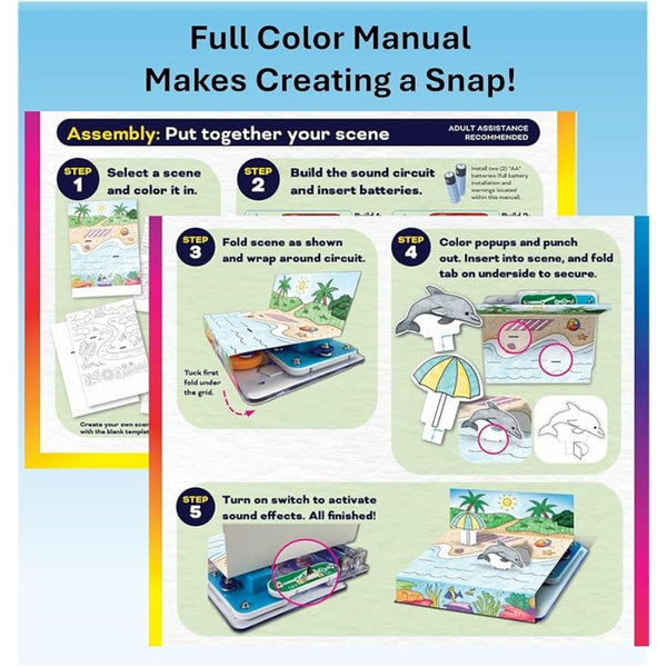 Snap Circuits - Snap & Draw | STEAM Art & Electricity Kit | KidzInc Australia 3