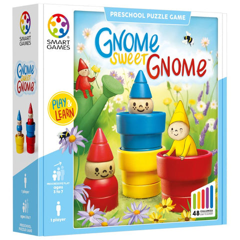 Smart Games Gnome Sweet Gnome Preschool Puzzle Game |KidzInc Australia