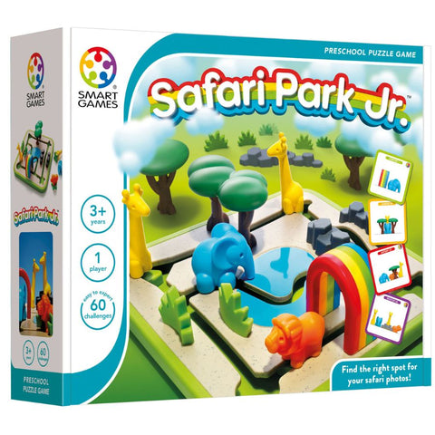 Smart Games Safari Park Jr Preschool Puzzle Game | KidzInc Australia