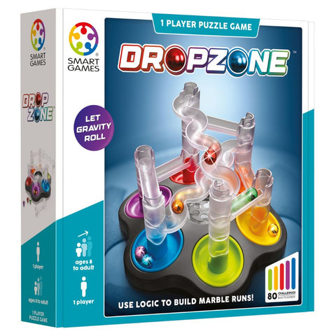 Smart Games Dropzone Marble Run Game | KidzInc Australia