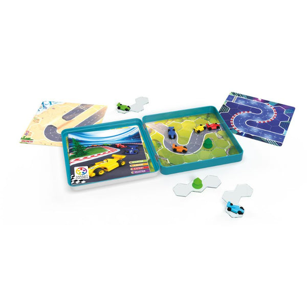 Smart Games Pole Position Magnetic Travel Tin Box Game | KidzInc Australia 2