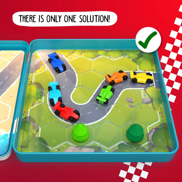 Smart Games Pole Position Magnetic Travel Tin Box Game | KidzInc Australia 7
