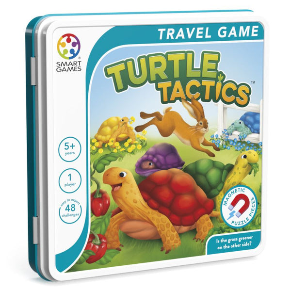 Smart Games Turtle Tactics Magnetic Travel Tin Box Game | KidzInc Australia