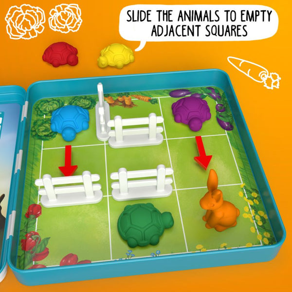 Smart Games Turtle Tactics Magnetic Travel Tin Box Game | KidzInc Australia 5