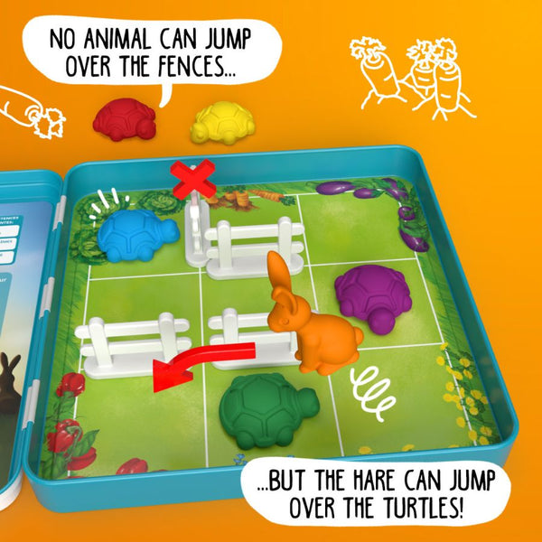 Smart Games Turtle Tactics Magnetic Travel Tin Box Game | KidzInc Australia 6