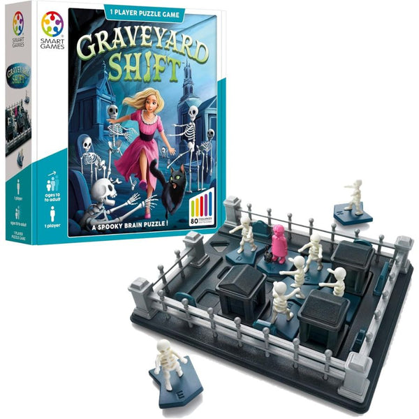 Smart Games Graveyard Shift – 80 Spooky Logic Challenges for Kids | KidzInc Australia 2