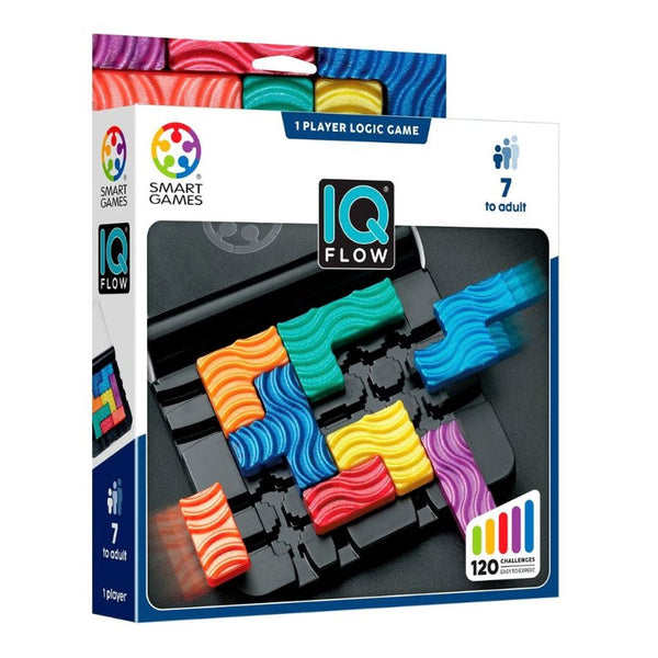Smart Games IQ Flow | Sliding Logic Puzzle for Kids & Adults | KidzInc Australia