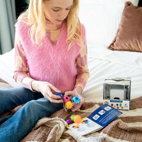 Smart Games Caged Marbles Puzzle | 80 Logic Challenges | KidzInc Australia 2