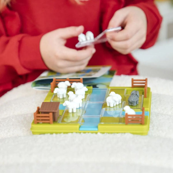 Smart Games Counting Sheep Puzzle | 60 Brain Challenges | KidzInc Australia 3