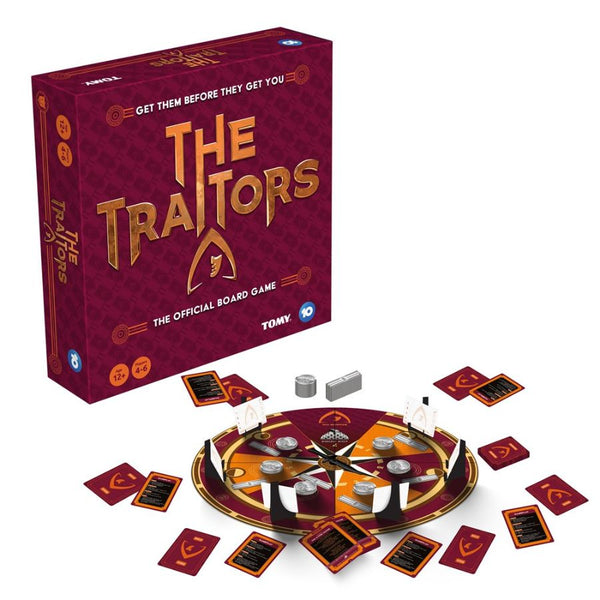 The Traitors Board Game by Tomy | Party Game | Ages 10+ | KidzInc Australia