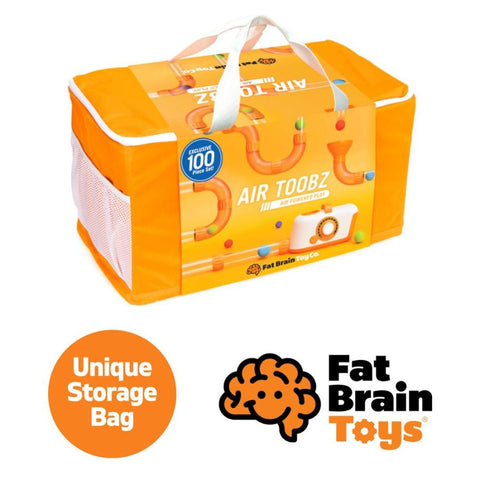 Fat Brain Toys Air Toobz Bundle | Air-Powered STEM Toy | KidzInc Australia