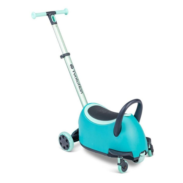 Yvolution Glider Luna 5-in-1 Scooter & Ride-On Green | KidzInc Australia 5