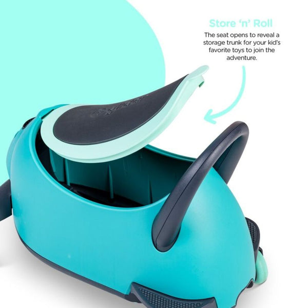 Yvolution Glider Luna 5-in-1 Scooter & Ride-On Green | KidzInc Australia 4