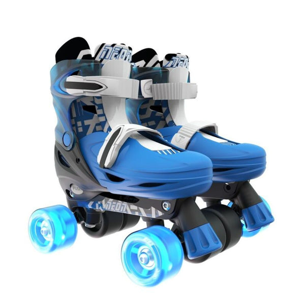 Yvolution Neon Combo Skates | Adjustable Blue Light-Up Skates for Kids | KidzInc Australia 6