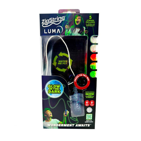 ZipString Luma Glow in the Dark – LED Floating String Toy 8 Years + | KidzInc Australia