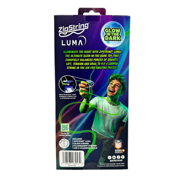 ZipString Luma Glow in the Dark – LED Floating String Toy 8 Years + | KidzInc Australia 3