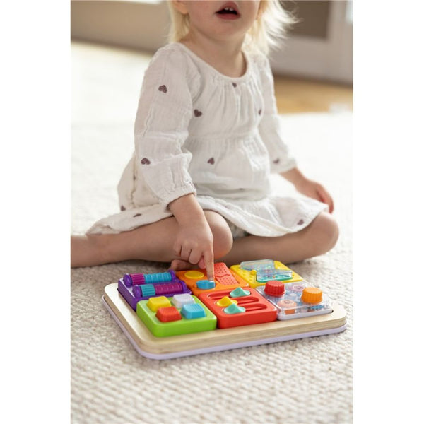Fat Brain Toy Co PlayTab Tile Set 5 | Threads, Teeter Totter, Keyboard| KidzInc Australia 3