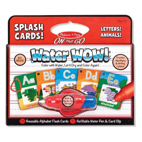 Melissa and Doug Water WOW! Splash Cards - Letters & Animals