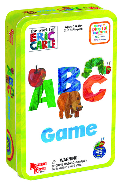 Eric Carle ABC Tin Game | KidzInc Australia | Online Educational Toy Store