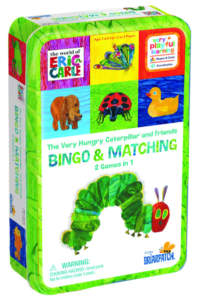 The Very Hungry Caterpillar and Friends Bingo & Matching Tin | KidzInc Australia | Online Educational Toy Store