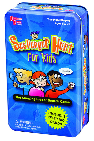 University Games - Scavenger Hunt for Kids Tin | KidzInc Australia | Online Educational Toy Store