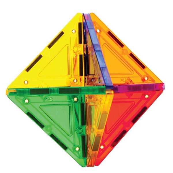 Tileblox Rainbow 104 Piece Set | Magnetic Tile Construction | KidzInc Australia 6