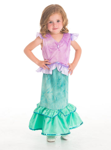 Little Adventures - Mermaid Girls Costume | KidzInc Australia | Online Educational Toy Store